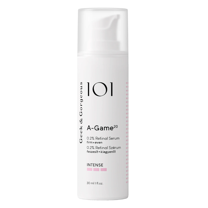 Geek & Gorgeous. A-Game 20 Retinal Serum 30ml