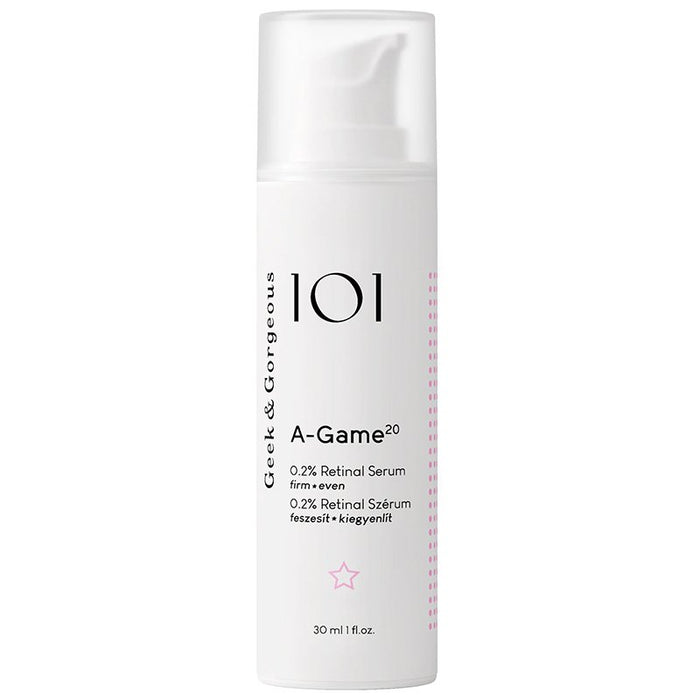 Geek & Gorgeous. A-Game 20 Retinal Serum 30ml