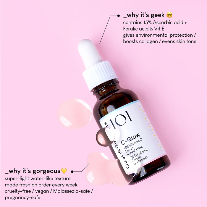 Geek & Gorgeous C-Glow Vitamin C Serum