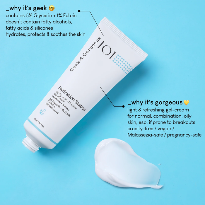 Geek & Gorgeous. Hydration Station Gel Cream 50ml