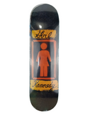 Girl Corey Kennedy Stencil Logo Black Orange Tan 8.38 Deck