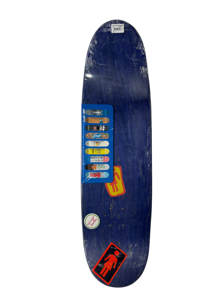 Girl Cory Kennedy One Offs Series King Coryman "Phawt" Yellow White Black Size 9.125 x 33" Vintage NOS Shaped Deck