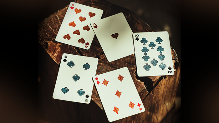 Gunslingers (Blue) Playing Cards