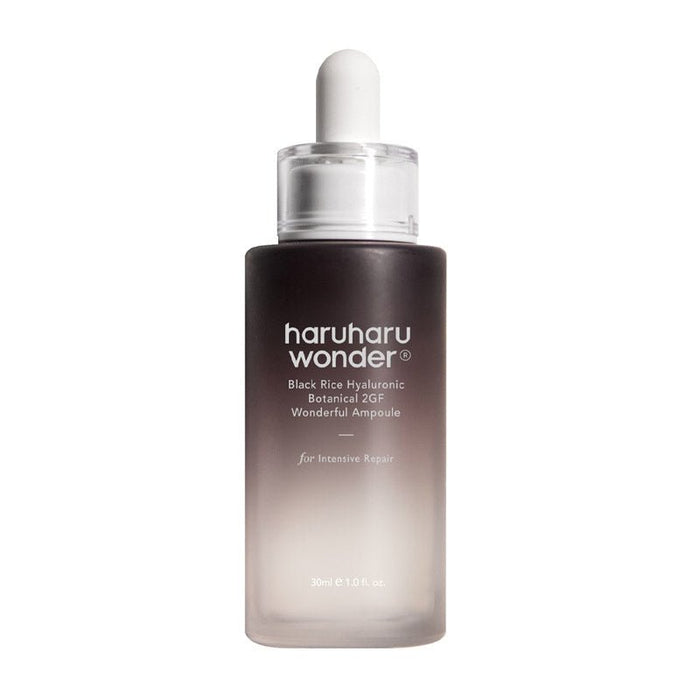Haruharu Wonder. Black Rice Hyaluronic Botanical 2GF Wonderful Ampoule 30ml