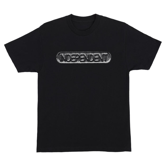 Independent Sand Cast Black S/s Shirt