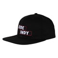 Independent Sticker Slap Black Snapback Hat