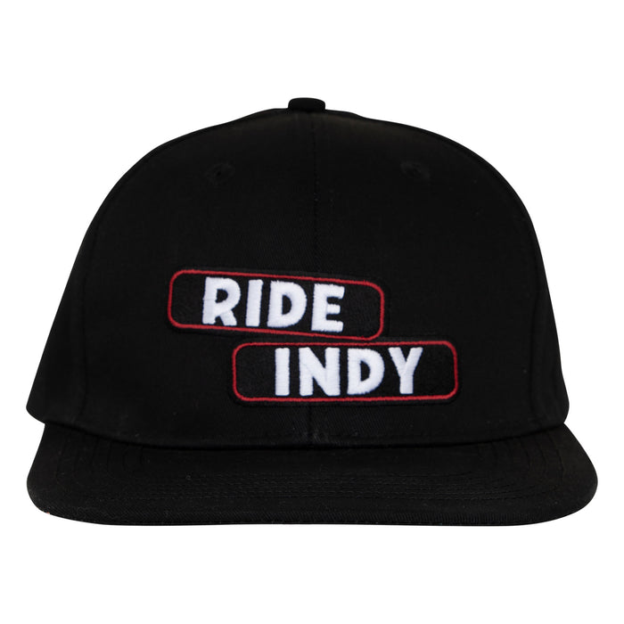 Independent Sticker Slap Black Snapback Hat
