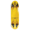 Jacuzzi Jackson Pilz Skim Board 9.125" Football Shaped Skateboard Deck - PINK