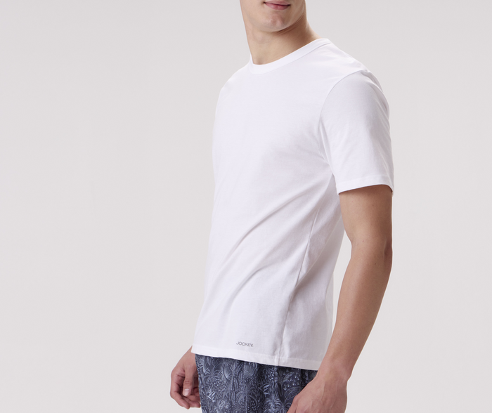 Jockey ® 2 Pack Crew Neck Undershirt