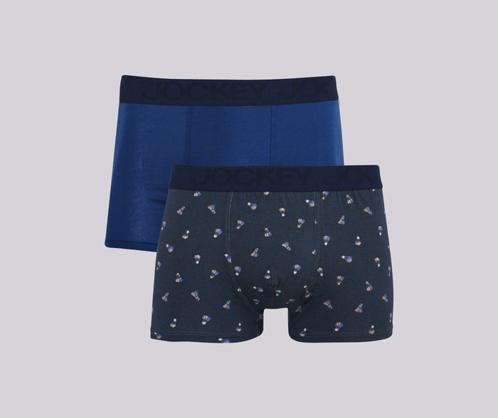 Jockey® 2Pk Bang on Trend Short Leg Trunk