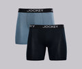 Jockey® 2Pk Everyday Plain Long Leg Trunk