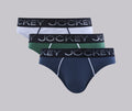 Jockey® 3PK Graded Stripe Piped Briefs
