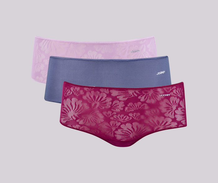 Jockey® 3PK NPL Lace Knicker Shorts