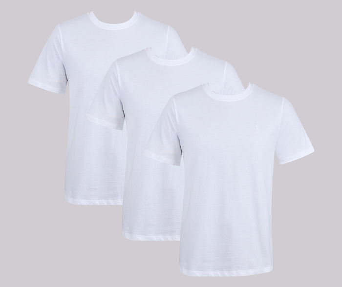 Jockey® 3Pk Short Sleeve Crew Neck T-shirt