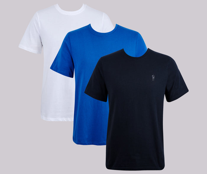 Jockey® 3Pk Short Sleeve Crew Neck T-shirt