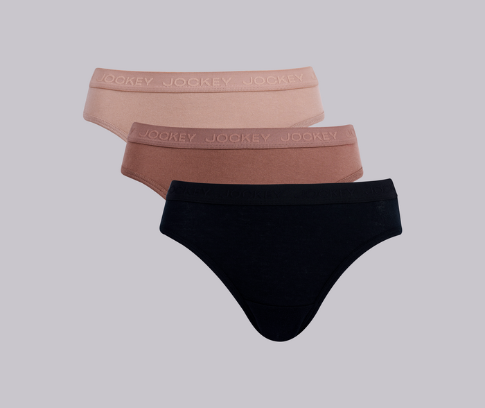 Jockey® 3Pk Tonal Bikini