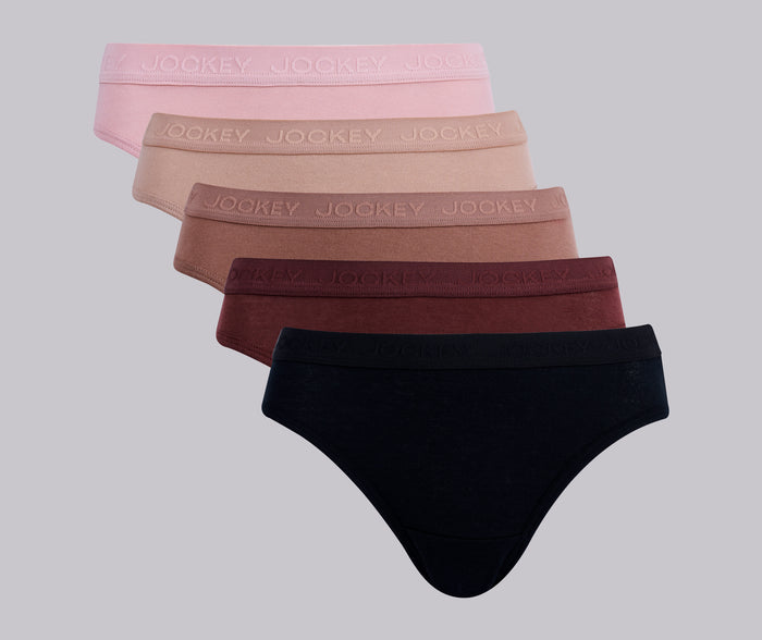 Jockey® 5Pk Tonal Bikini