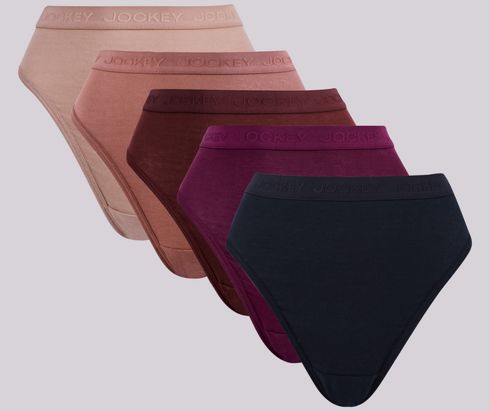 Jockey® 5Pk Tonal French Cut