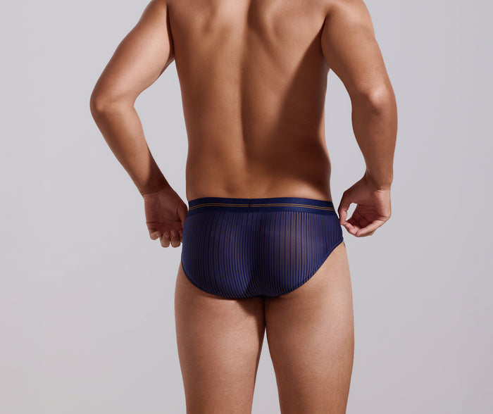 Jockey® Fine Stripe Poly Nylon Stretch Brief
