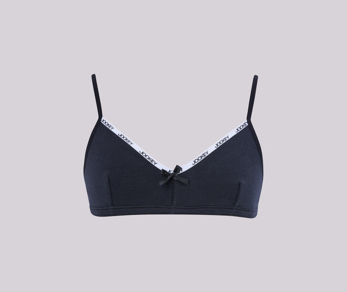 Jockey® Girls Plain Cotton Stretch Bra
