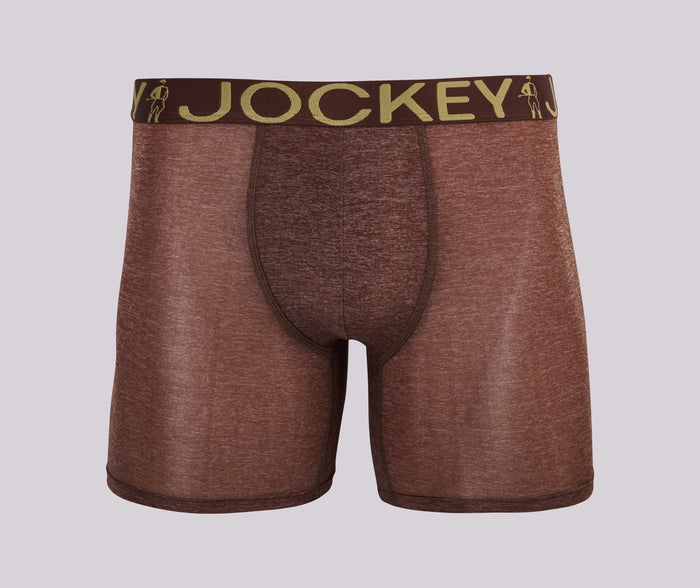 Jockey® Marled Nylon Stretch Long Leg Trunk