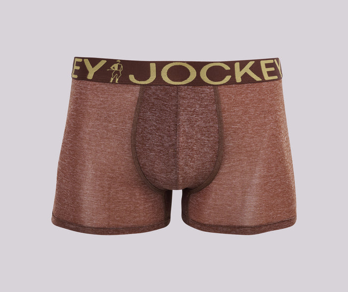 Jockey® Marled Nylon Stretch Short Leg Trunk