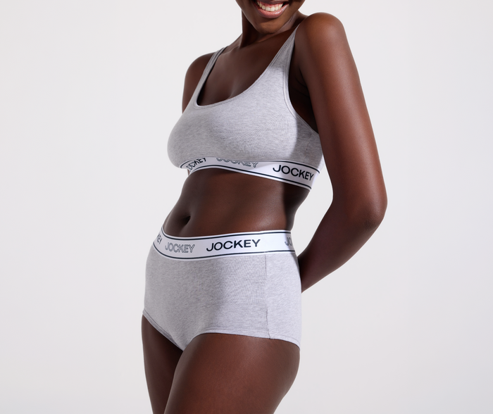 Jockey® Monochrome Cotton Stretch Boyleg