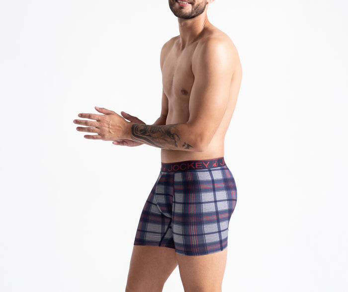 Jockey® Printed Viscose stretch Long Leg Trunk