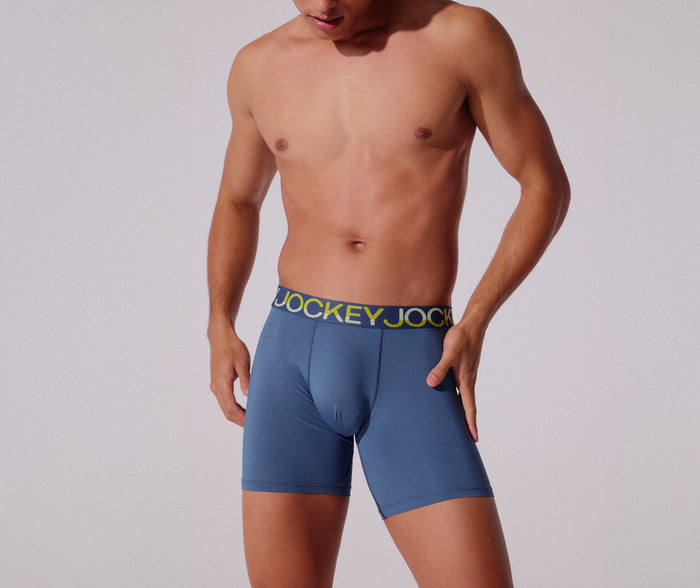 Jockey® Quick-dry Plain Nylon Long Leg Trunk