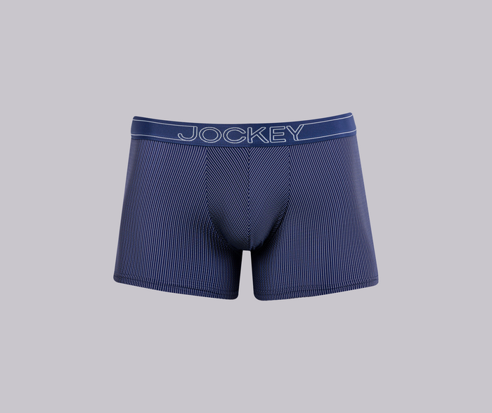 Jockey ® Ripple Effect Stripe Nylon Stretch Short Leg Trunk