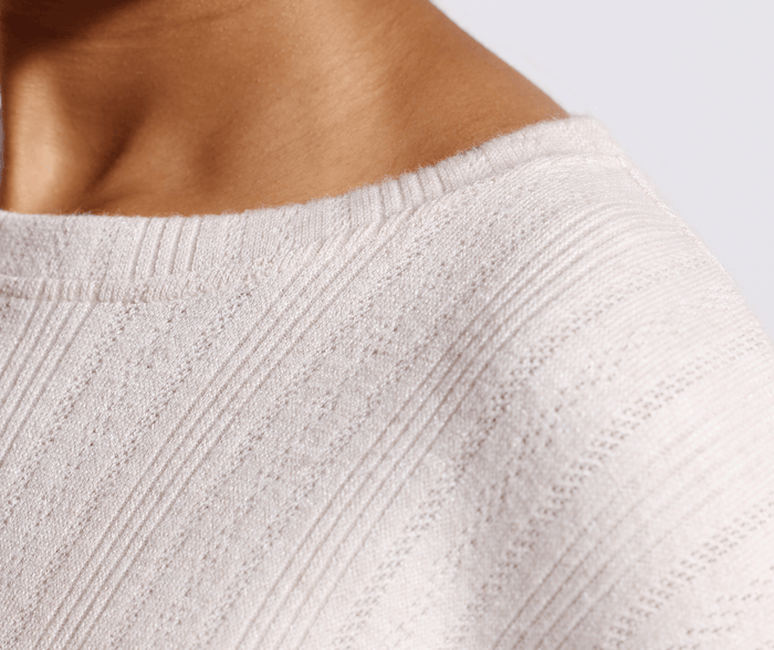 Jockey® Soft Jacquard Jersey Knit Top