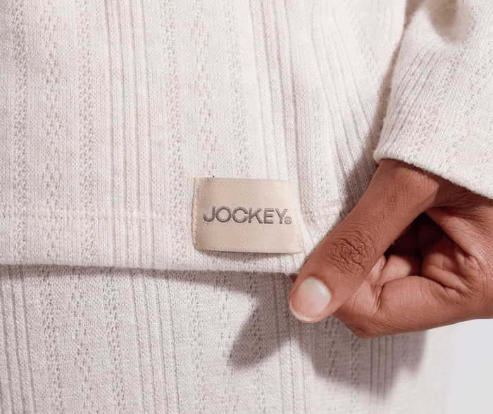 Jockey® Soft Jacquard Jersey Knit Top