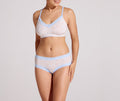 Jockey® Soft Stretch Lace Microfiber Midi Hipster