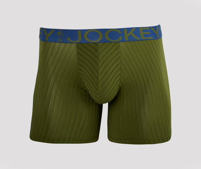 Jockey® Textured Rib Long Leg Trunk