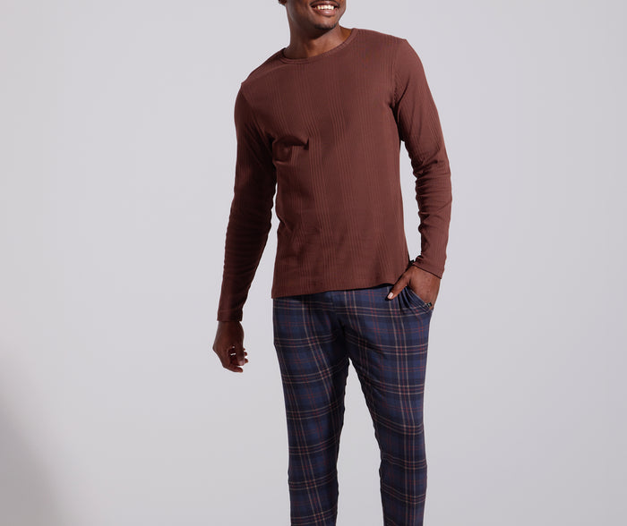 Jockey® Variegated Rib PJ Top