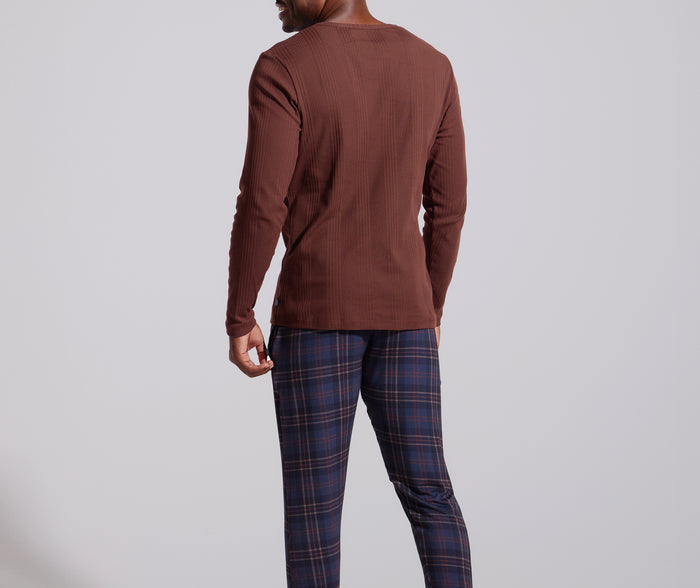 Jockey® Variegated Rib PJ Top