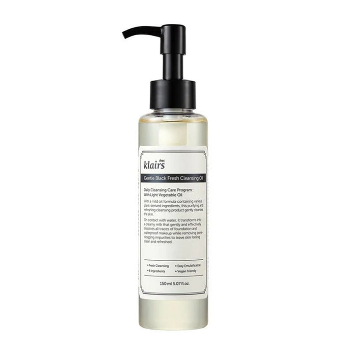 Klairs. Gentle Black Fresh Cleansing Oil 150ml