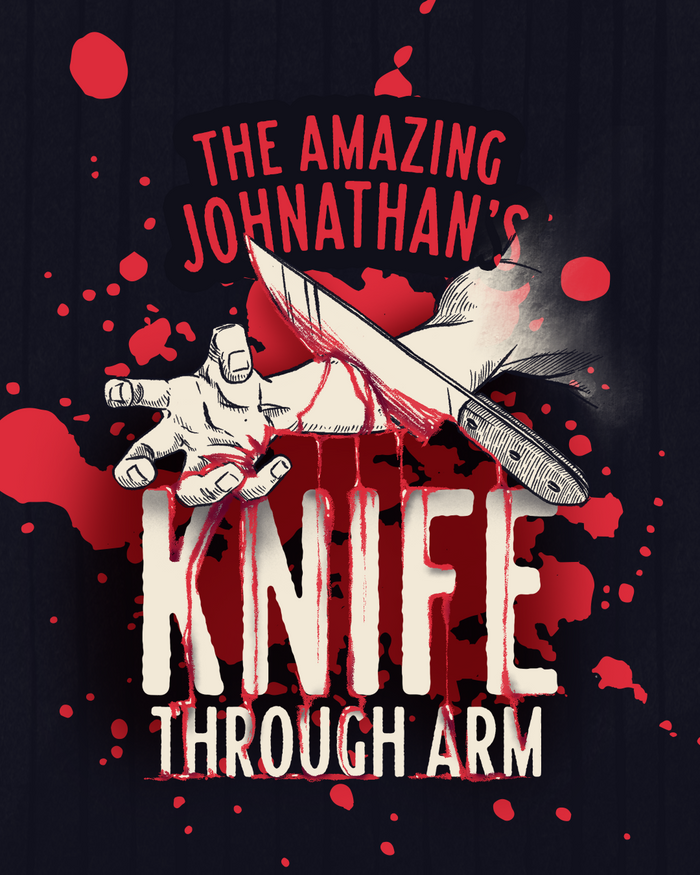 Knife Through Arm - The Amazing Johnathan