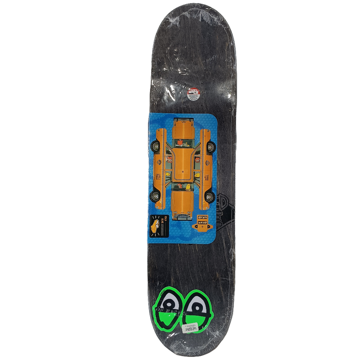 Krooked Bobby Worrest Dia De Los Krooked Blue Brown Size 8.38" Vintage NOS Deck