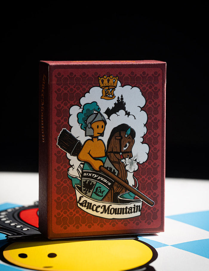 Lance Mountain Doughboy Skateboard Playing Cards