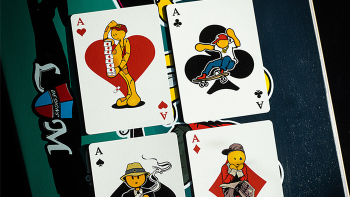 Lance Mountain Doughboy Skateboard Playing Cards