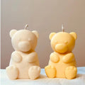 Little Teddy Shape Candle Unscented - Lady Bonita