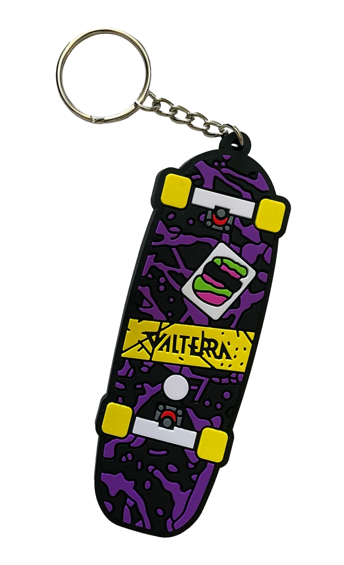 Madrid Valterra 40th Anniversary Skateboard Keychain