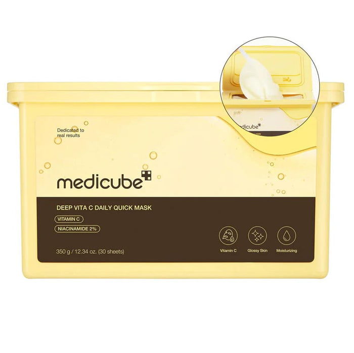 Medicube. Deep Vita C Daily Quick Mask (30 Masks)