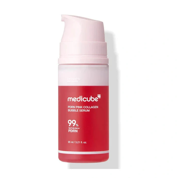 Medicube. PDRN Pink Collagen Bubble Serum 95ml | Lady Bonita | Korean beauty NZ