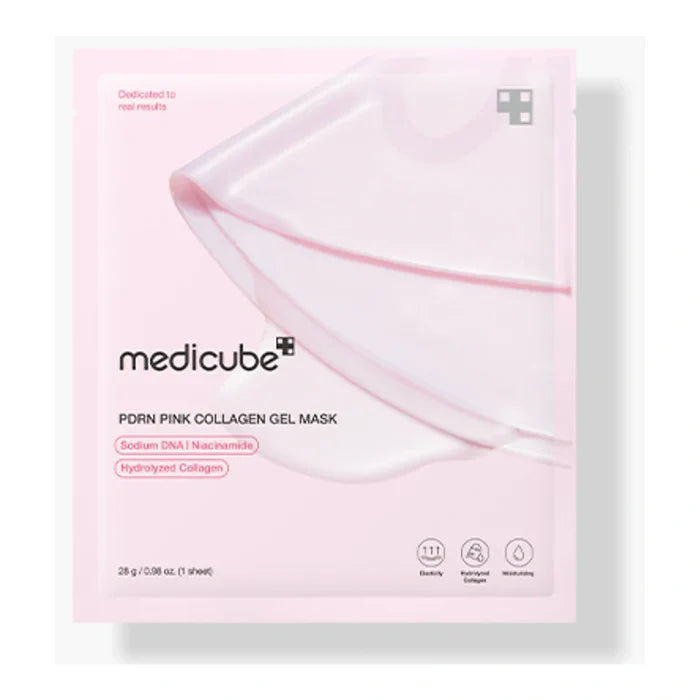 Medicube. PDRN Pink Collagen Gel Mask 1 Pack (4 Masks) | Lady Bonita | Korean beauty NZ