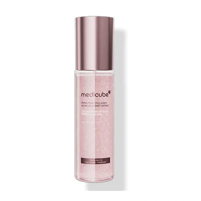 Medicube. PDRN Pink Collagen Glow Jelly Mist Serum 100ml | Lady Bonita | Korean beauty NZ