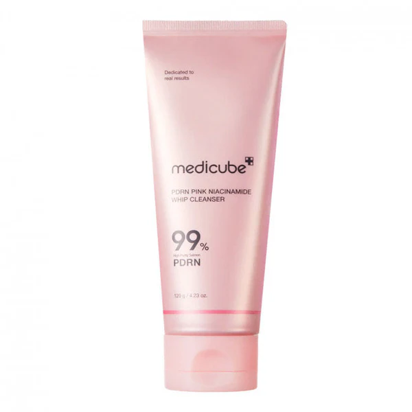 Medicube. PDRN Pink Niacinamide Whip Cleanser 120g | Lady Bonita | Korean beauty NZ