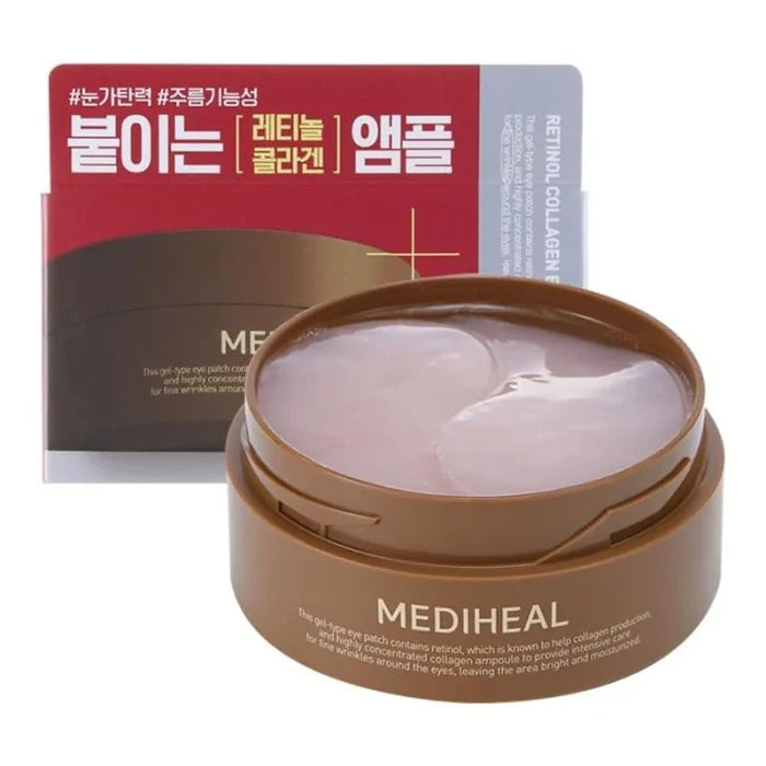 Mediheal. Retinol Collagen Eye Ampoule Patch (60pcs) | Lady Bonita | Korean beauty NZ