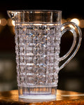 MILK PITCHER: CRYSTAL CUT
